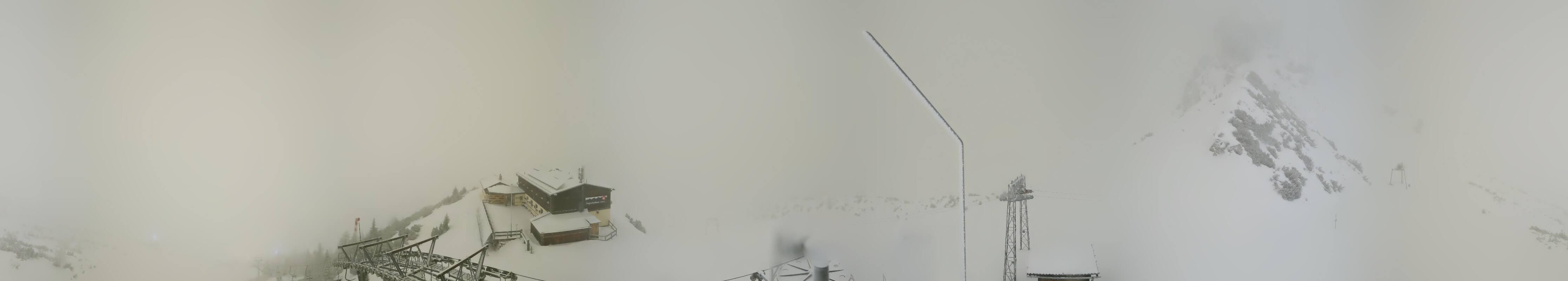 Archiv Foto Webcam Axams: Blick vom Birgitzköpflhaus