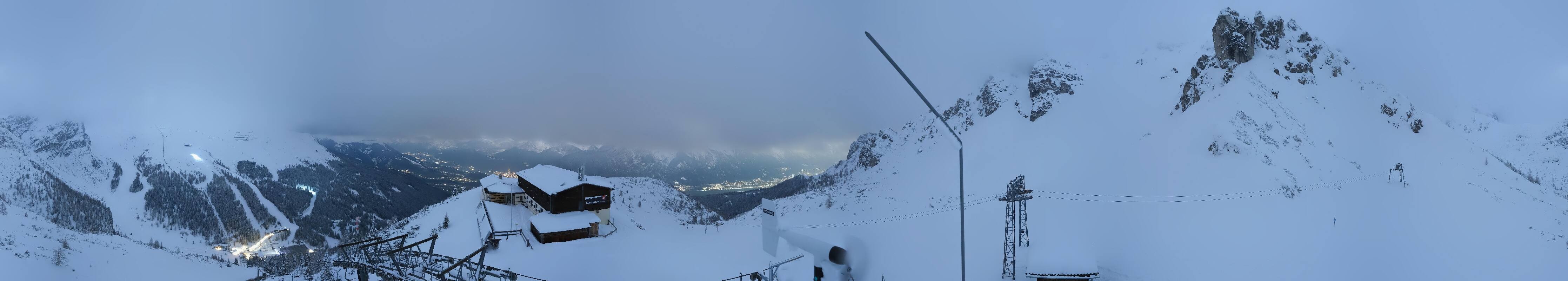 Archived image Webcam Axams: View Birgitzköpflhaus