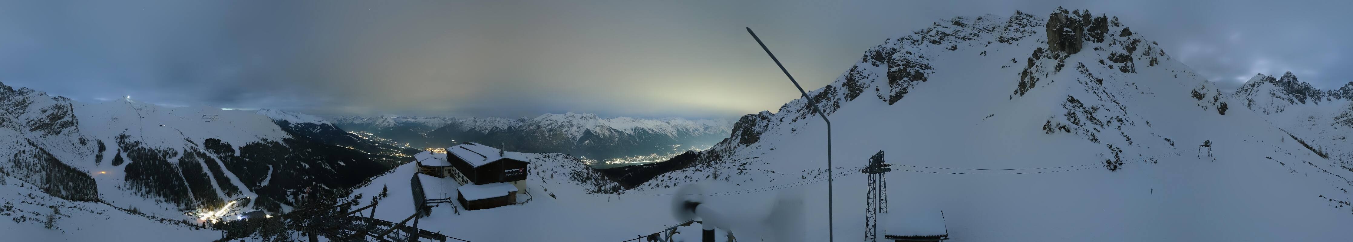 Archived image Webcam Axams: View Birgitzköpflhaus