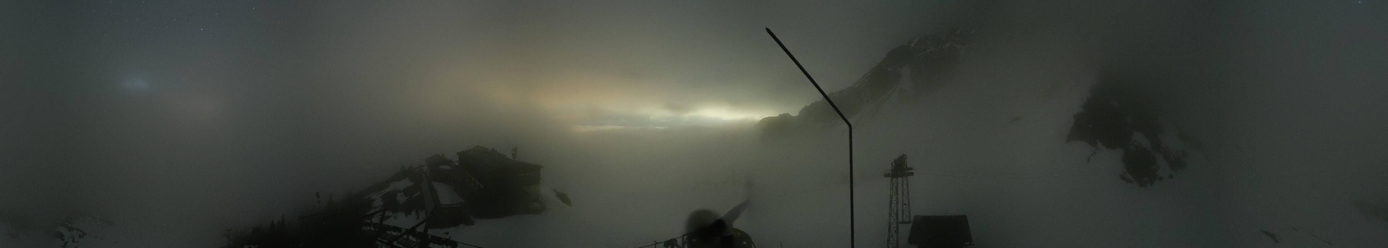 Archived image Webcam Axams: View Birgitzköpflhaus