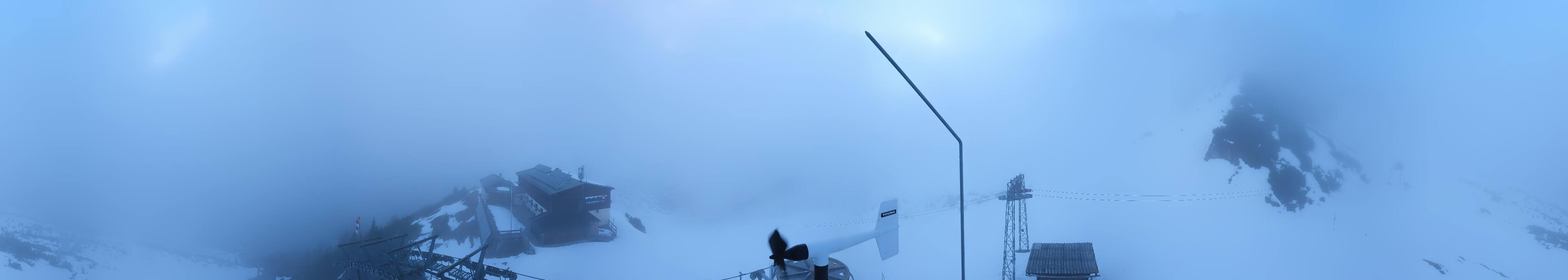 Archiv Foto Webcam Axams: Blick vom Birgitzköpflhaus