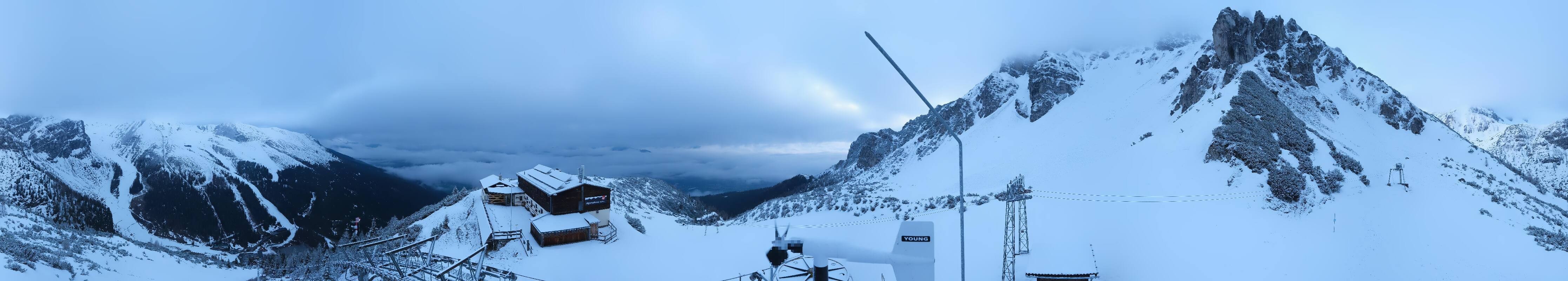 Archiv Foto Webcam Axams: Blick vom Birgitzköpflhaus