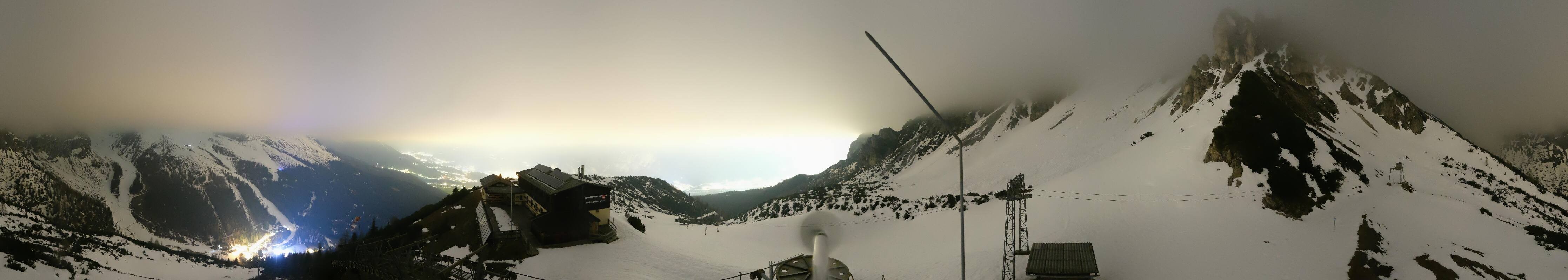 Archiv Foto Webcam Axams: Blick vom Birgitzköpflhaus