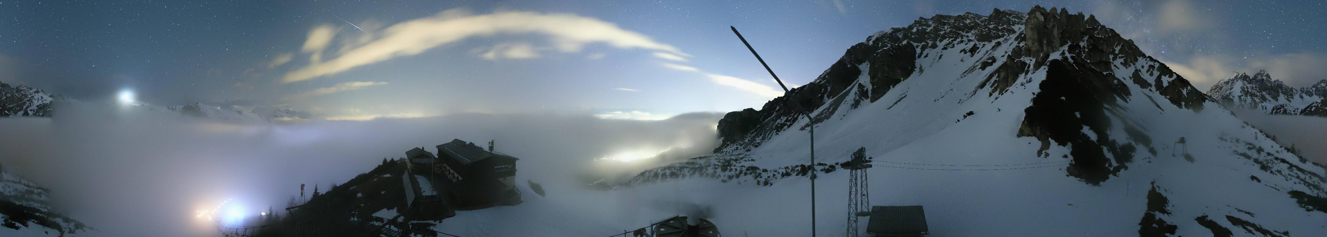 Archiv Foto Webcam Axams: Blick vom Birgitzköpflhaus