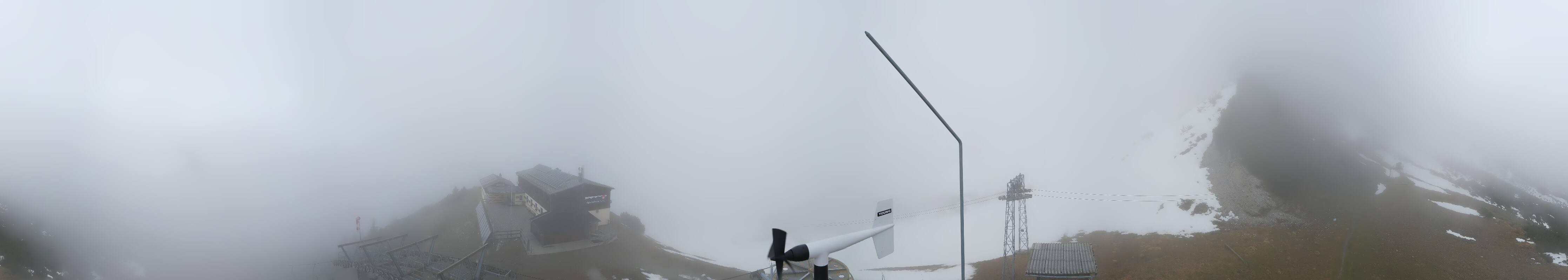 Archiv Foto Webcam Axams: Blick vom Birgitzköpflhaus