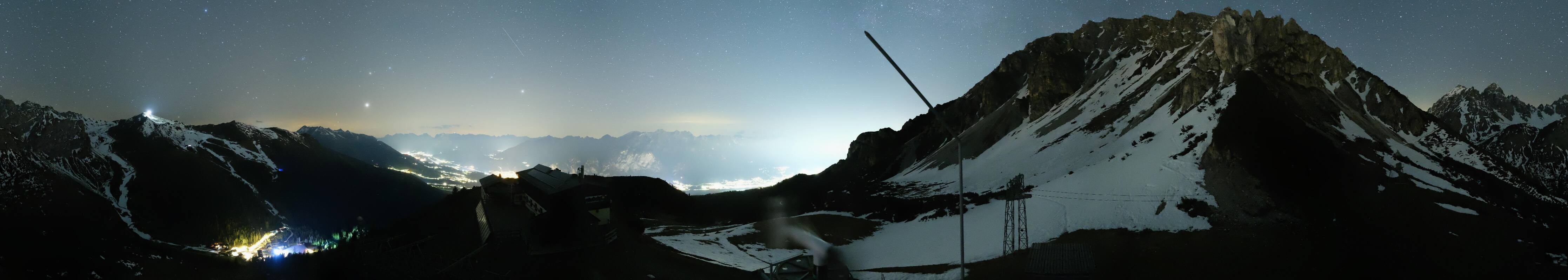 Archiv Foto Webcam Axams: Blick vom Birgitzköpflhaus