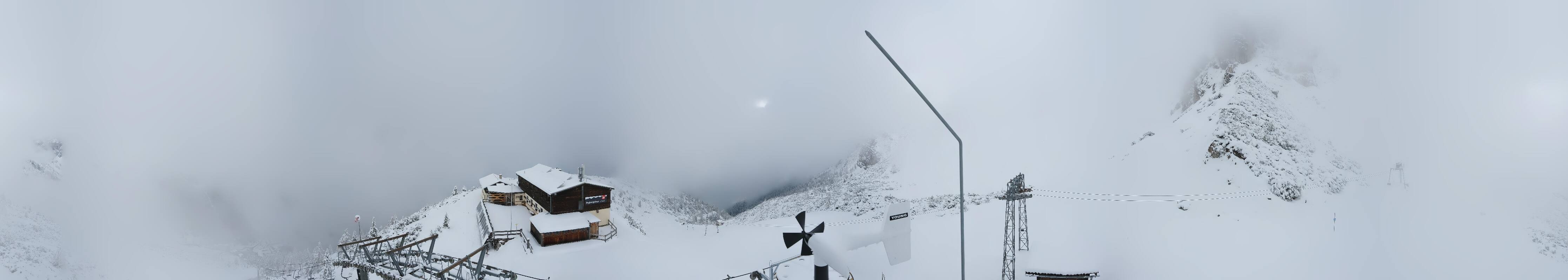 Archiv Foto Webcam Axams: Blick vom Birgitzköpflhaus