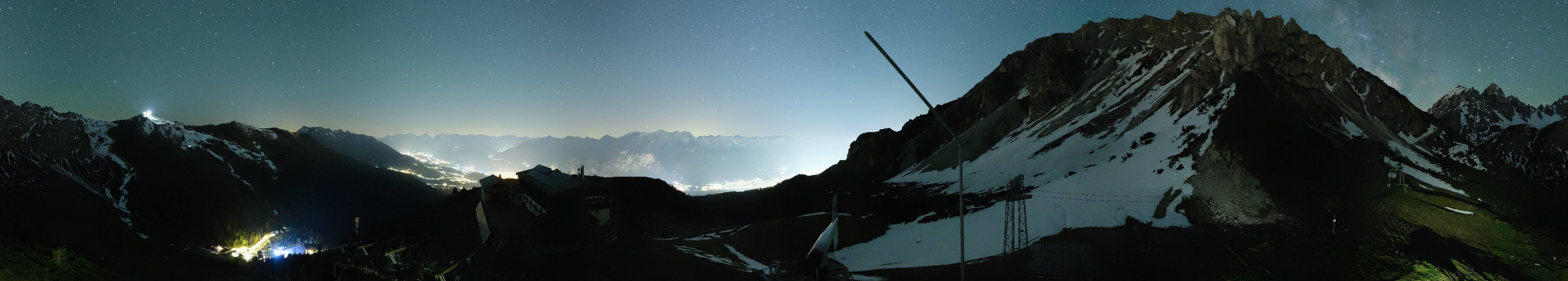 Archiv Foto Webcam Axams: Blick vom Birgitzköpflhaus