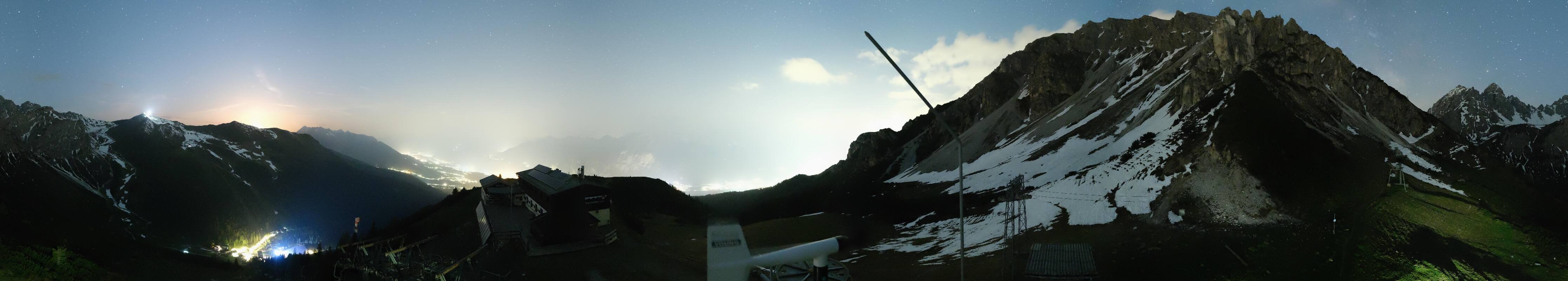 Archiv Foto Webcam Axams: Blick vom Birgitzköpflhaus