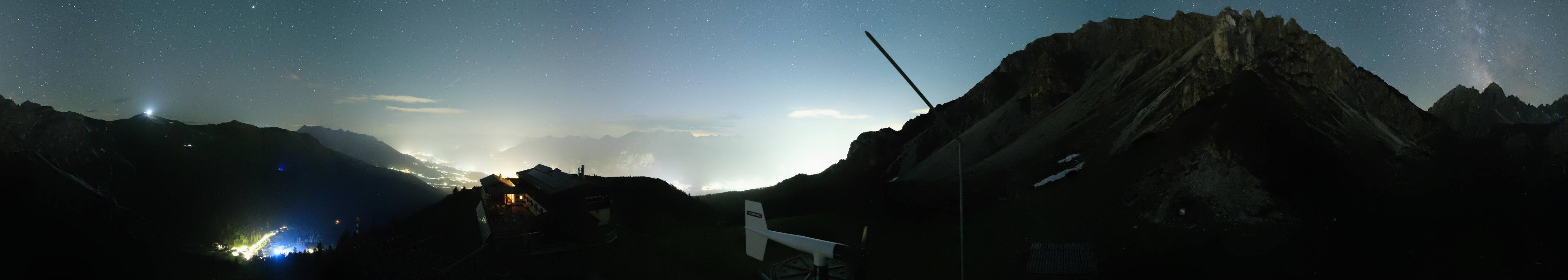 Archiv Foto Webcam Axams: Blick vom Birgitzköpflhaus
