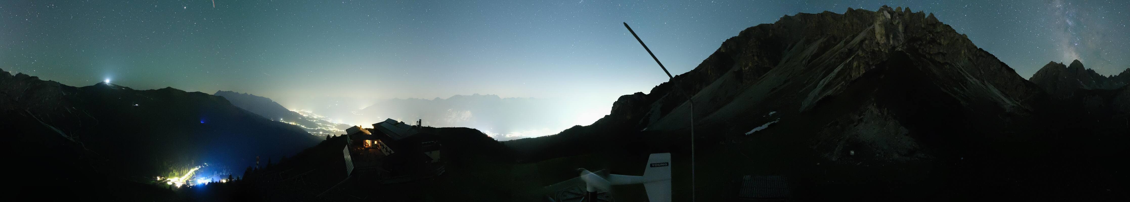 Archiv Foto Webcam Axams: Blick vom Birgitzköpflhaus
