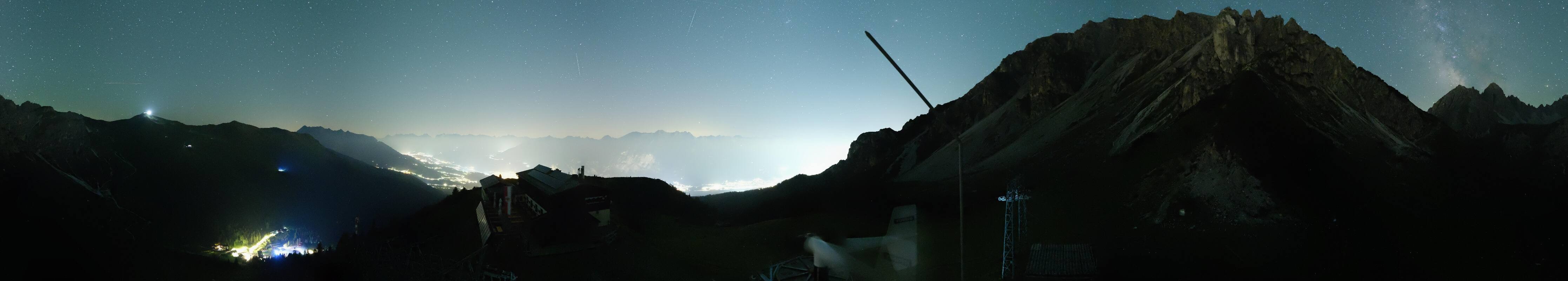 Archiv Foto Webcam Axams: Blick vom Birgitzköpflhaus