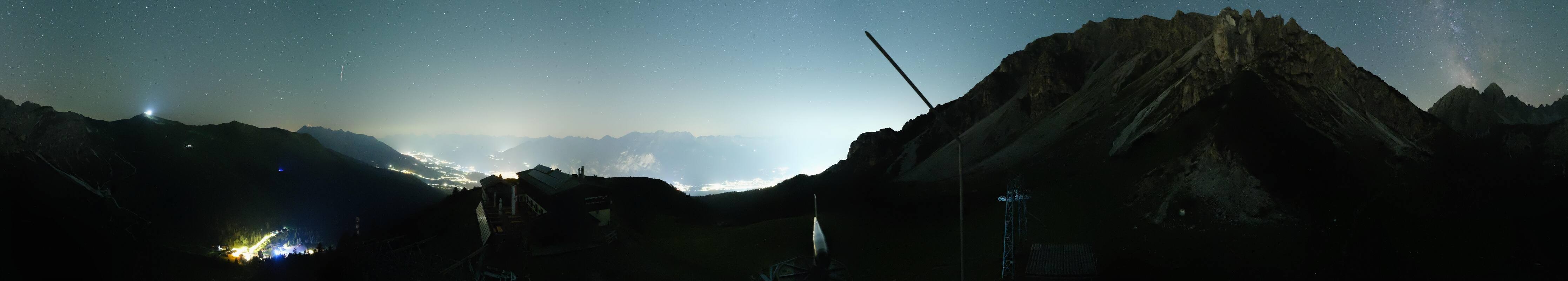 Archiv Foto Webcam Axams: Blick vom Birgitzköpflhaus