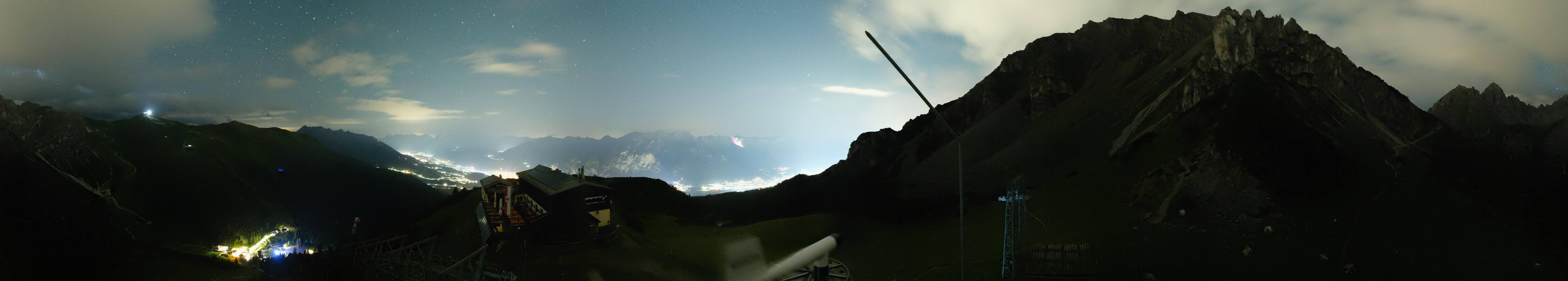 Archiv Foto Webcam Axams: Blick vom Birgitzköpflhaus