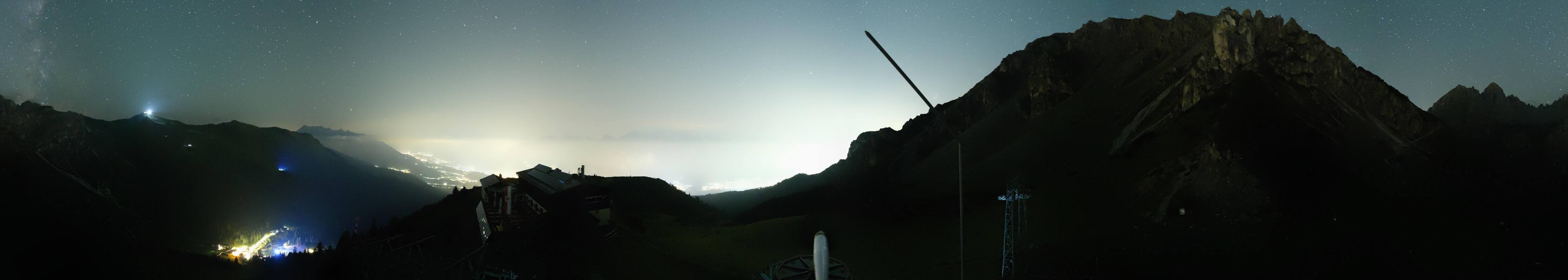 Archiv Foto Webcam Axams: Blick vom Birgitzköpflhaus