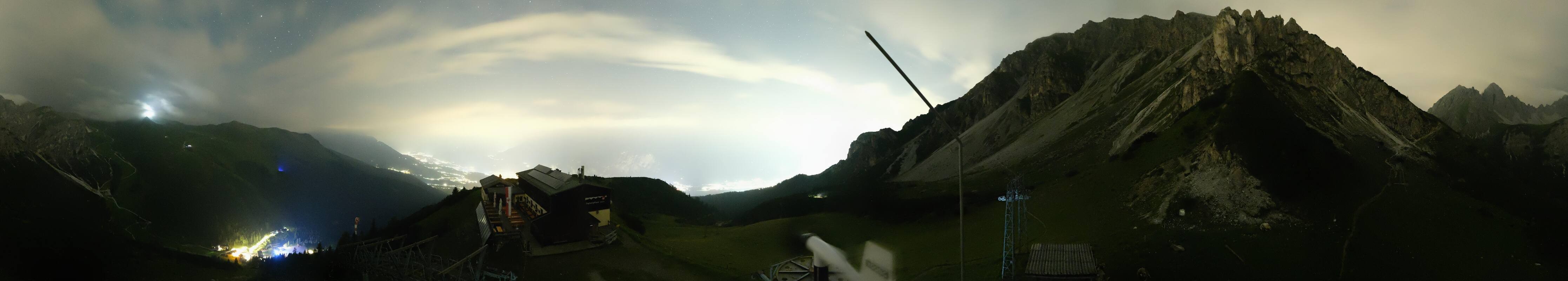 Archiv Foto Webcam Axams: Blick vom Birgitzköpflhaus