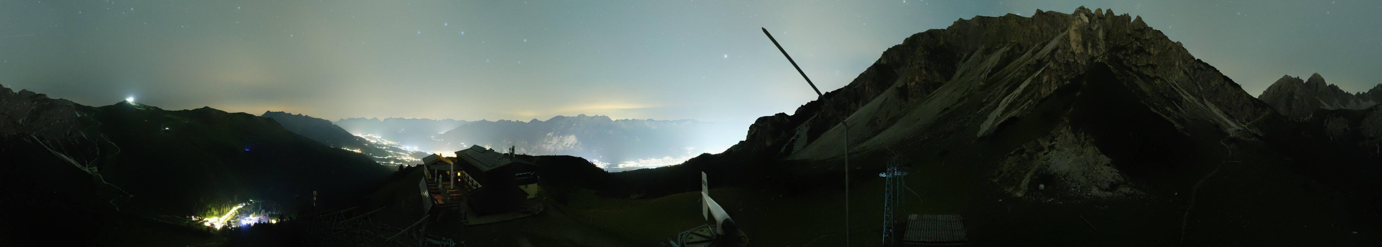 Archiv Foto Webcam Axams: Blick vom Birgitzköpflhaus
