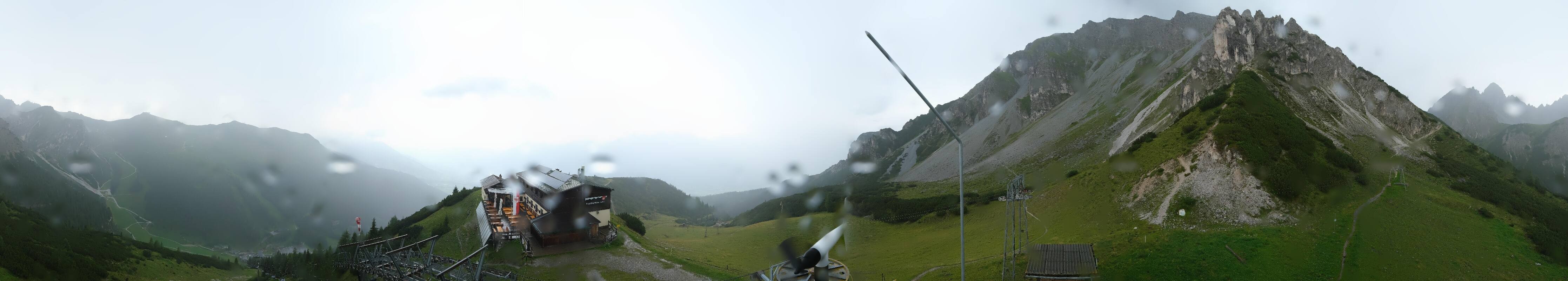 Archiv Foto Webcam Axams: Blick vom Birgitzköpflhaus