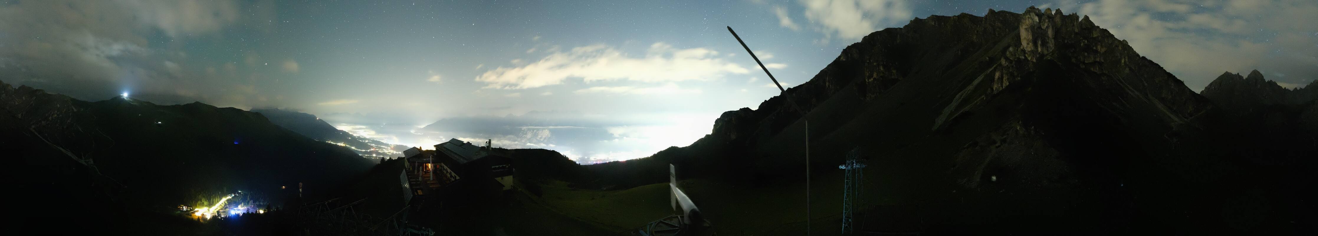 Archiv Foto Webcam Axams: Blick vom Birgitzköpflhaus