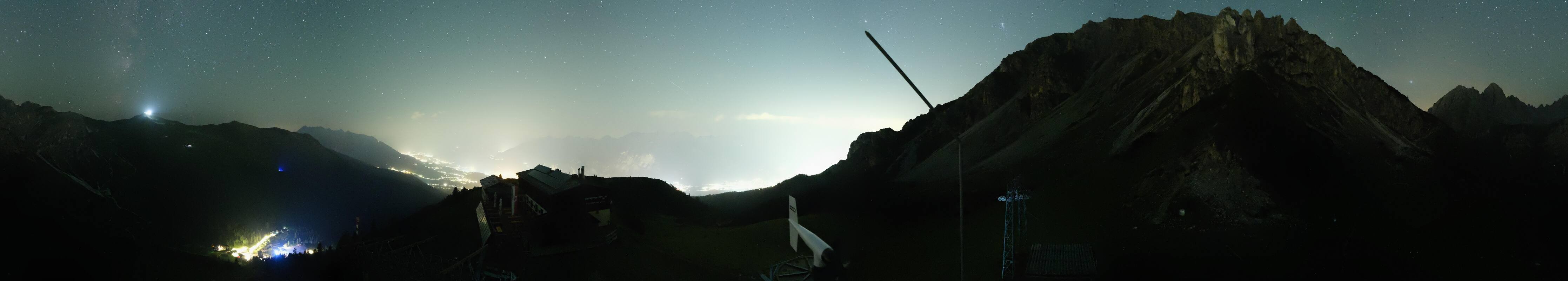 Archiv Foto Webcam Axams: Blick vom Birgitzköpflhaus