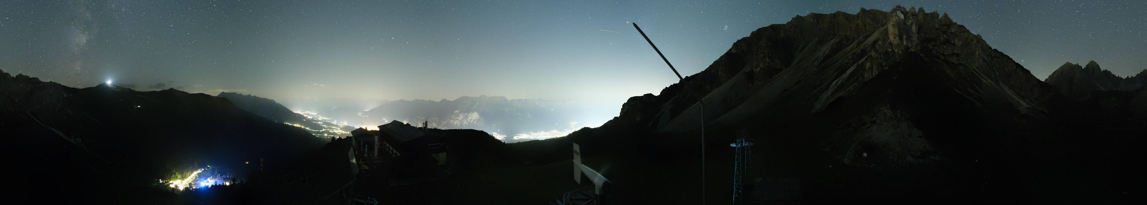 Archiv Foto Webcam Axams: Blick vom Birgitzköpflhaus