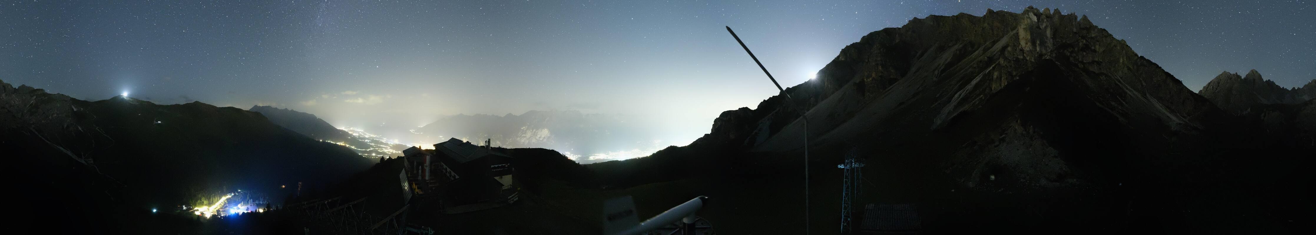 Archiv Foto Webcam Axams: Blick vom Birgitzköpflhaus