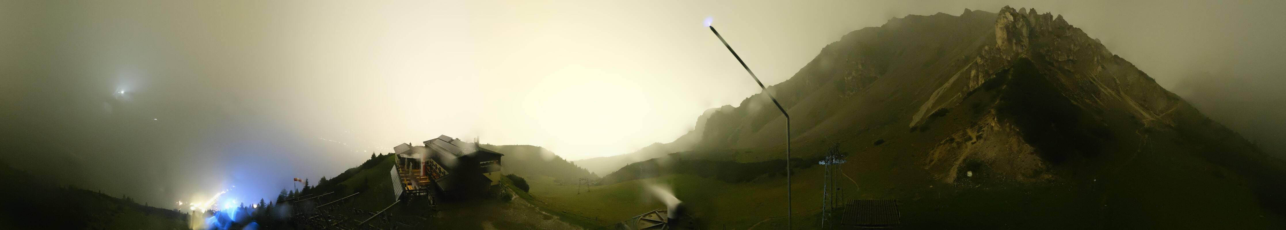 Archiv Foto Webcam Axams: Blick vom Birgitzköpflhaus