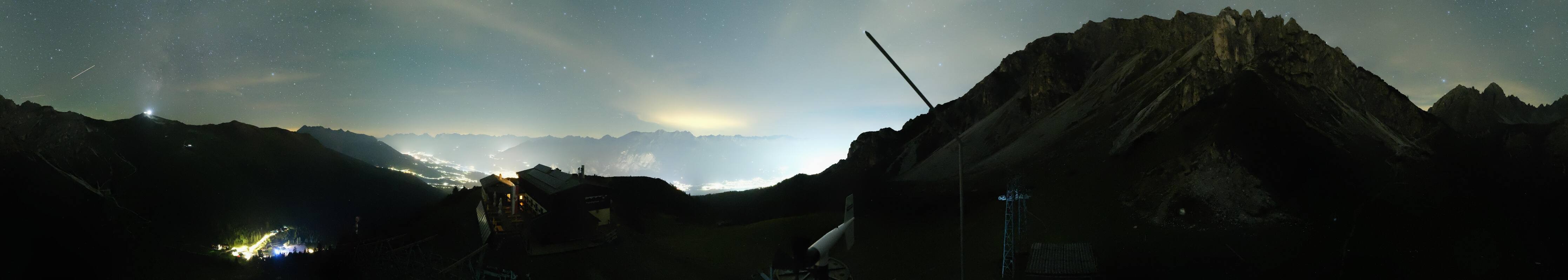 Archiv Foto Webcam Axams: Blick vom Birgitzköpflhaus