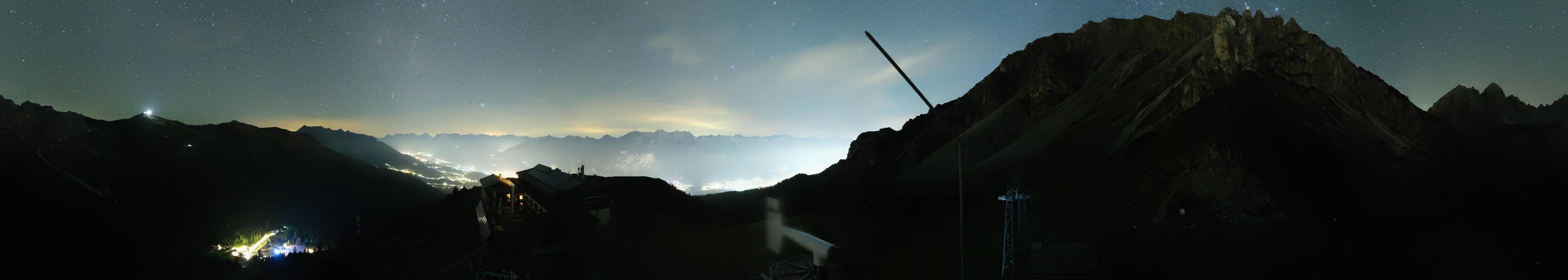 Archiv Foto Webcam Axams: Blick vom Birgitzköpflhaus