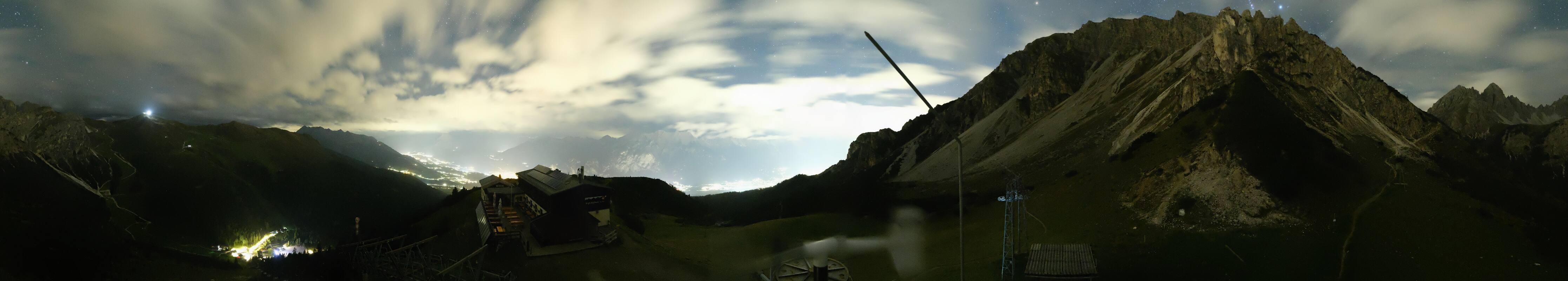 Archiv Foto Webcam Axams: Blick vom Birgitzköpflhaus