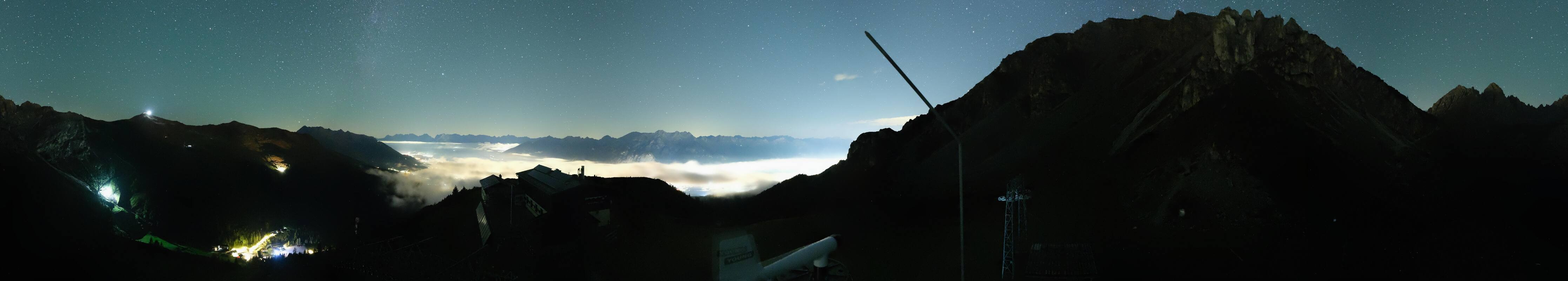 Archiv Foto Webcam Axams: Blick vom Birgitzköpflhaus