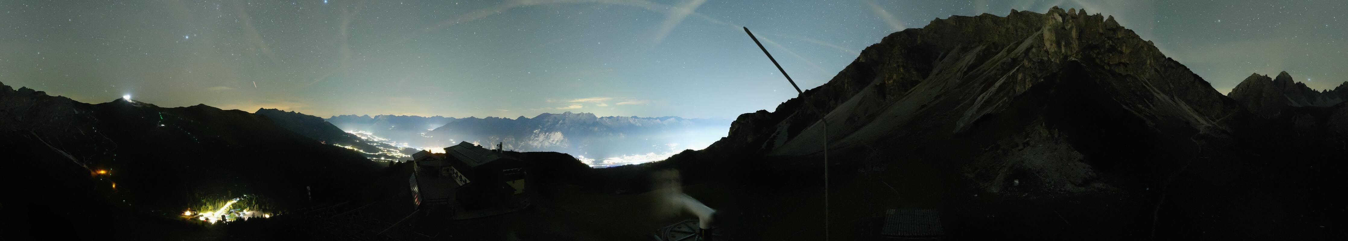 Archiv Foto Webcam Axams: Blick vom Birgitzköpflhaus