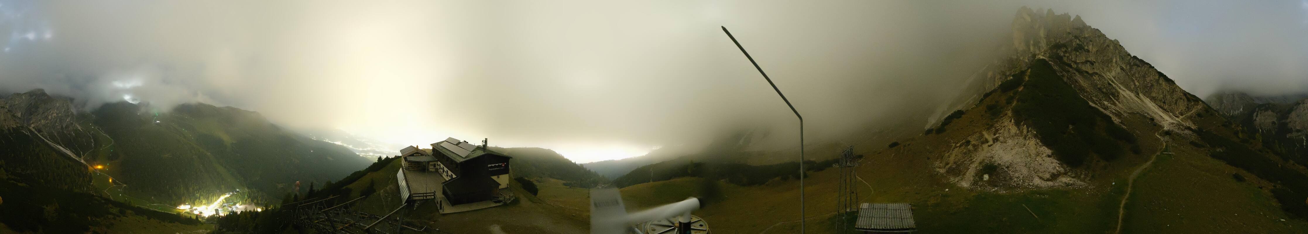 Archiv Foto Webcam Axams: Blick vom Birgitzköpflhaus