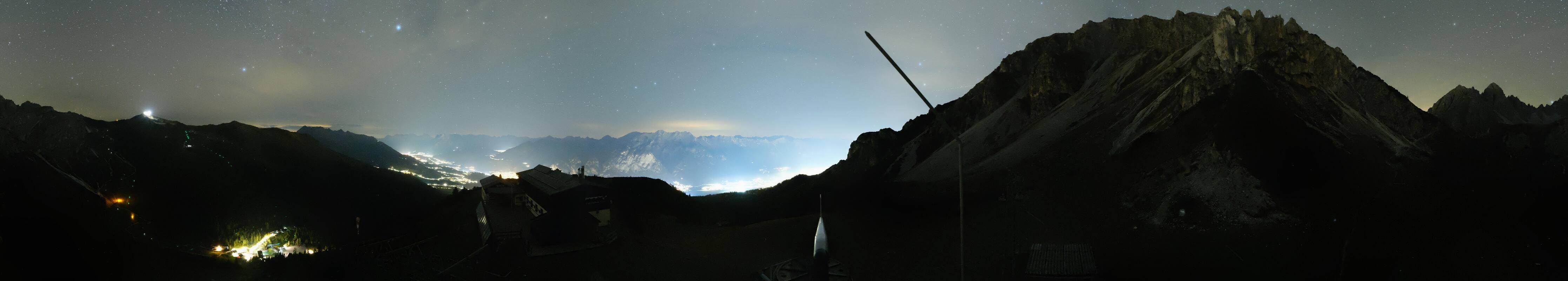 Archiv Foto Webcam Axams: Blick vom Birgitzköpflhaus
