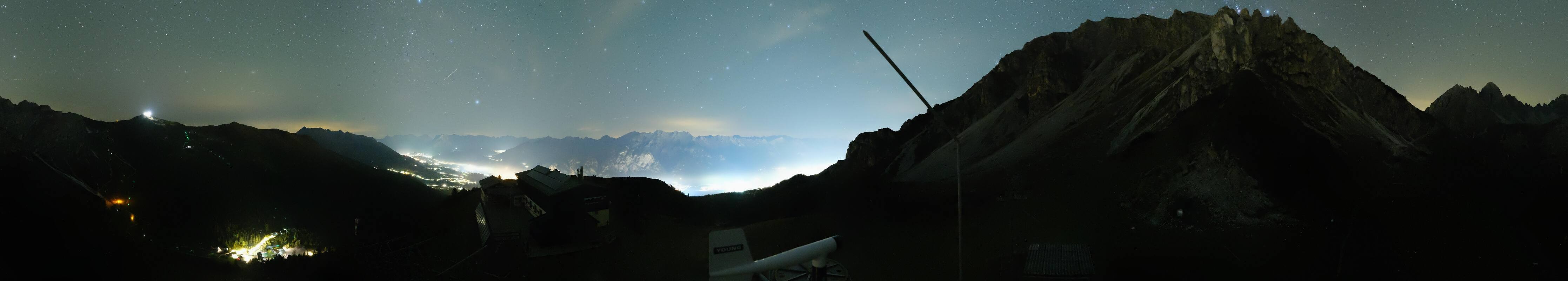 Archiv Foto Webcam Axams: Blick vom Birgitzköpflhaus
