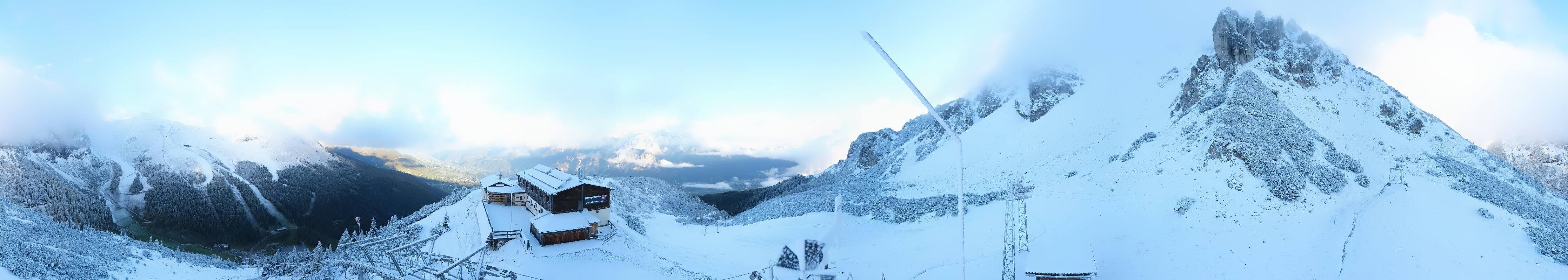 Archiv Foto Webcam Axams: Blick vom Birgitzköpflhaus