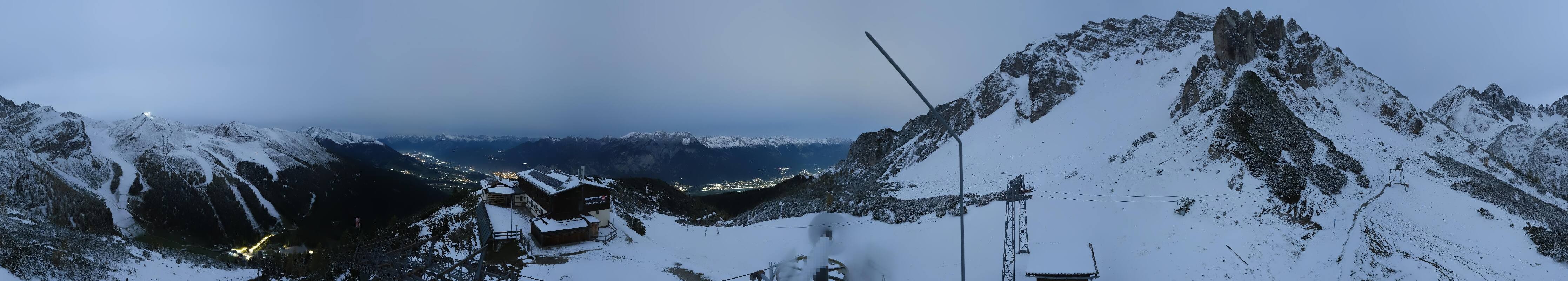 Archiv Foto Webcam Axams: Blick vom Birgitzköpflhaus