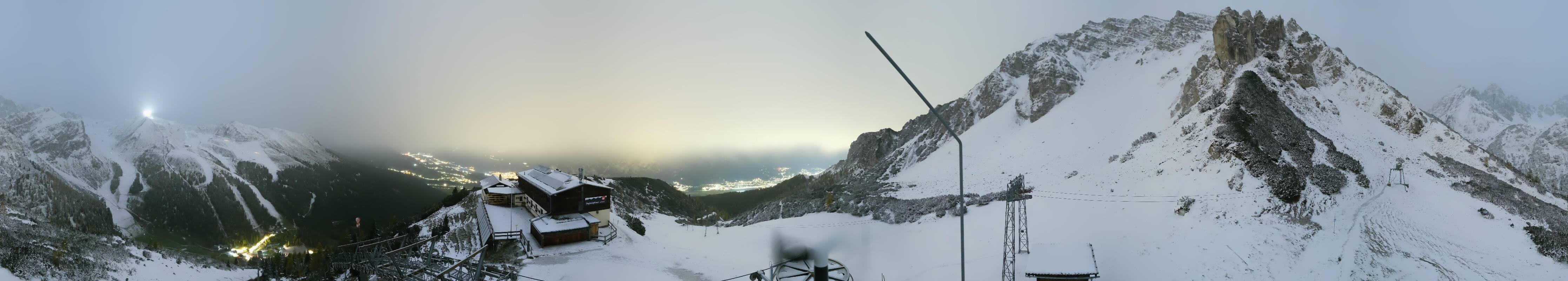 Archiv Foto Webcam Axams: Blick vom Birgitzköpflhaus
