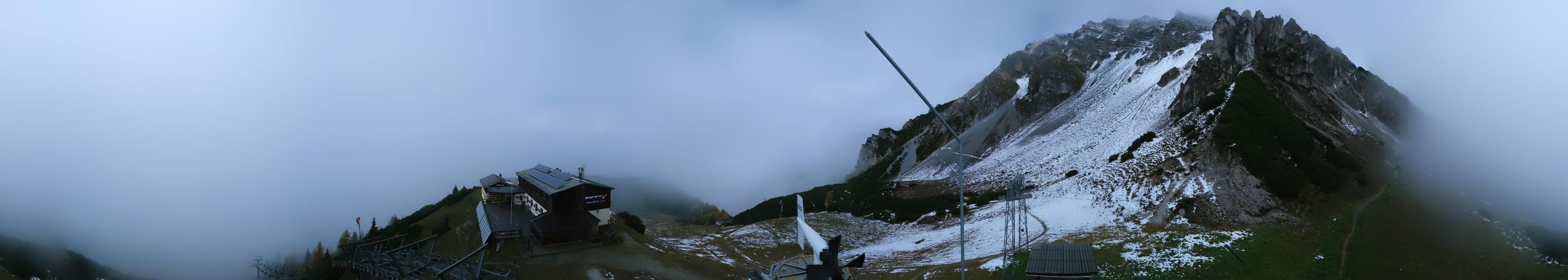 Archiv Foto Webcam Axams: Blick vom Birgitzköpflhaus