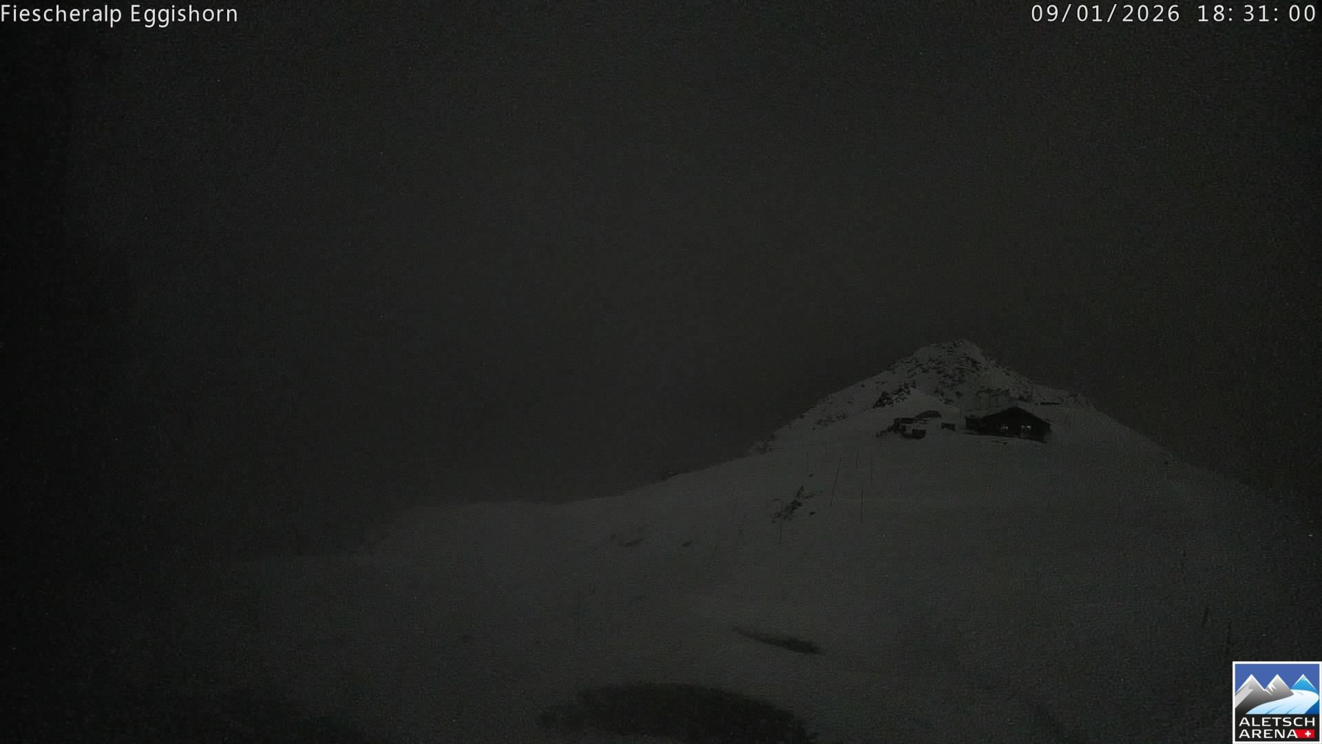 Archiv Foto Webcam Aletsch Arena: Grosser Aletschgletscher (Eggishorn)