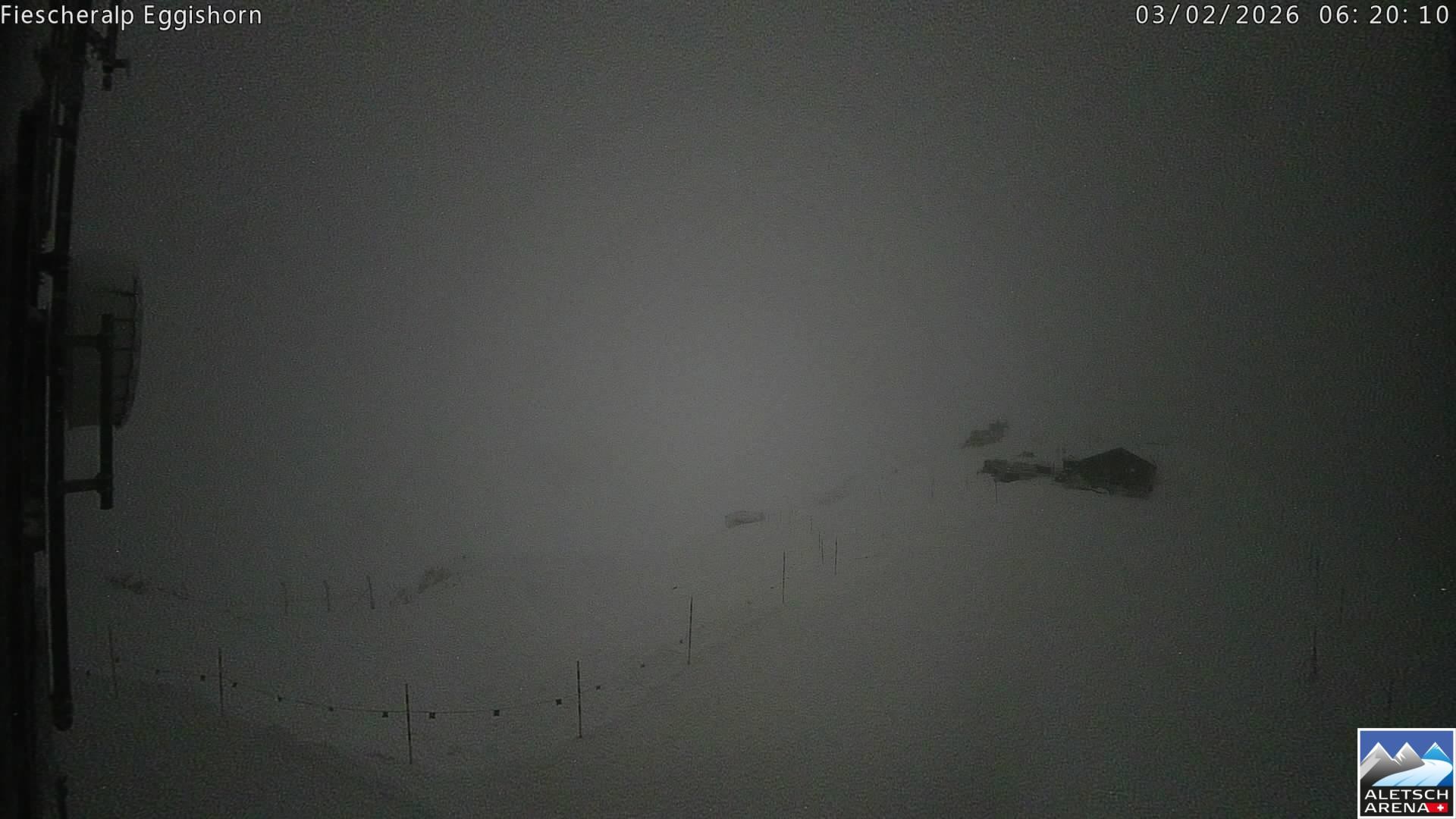 Archiv Foto Webcam Aletsch Arena: Grosser Aletschgletscher (Eggishorn)