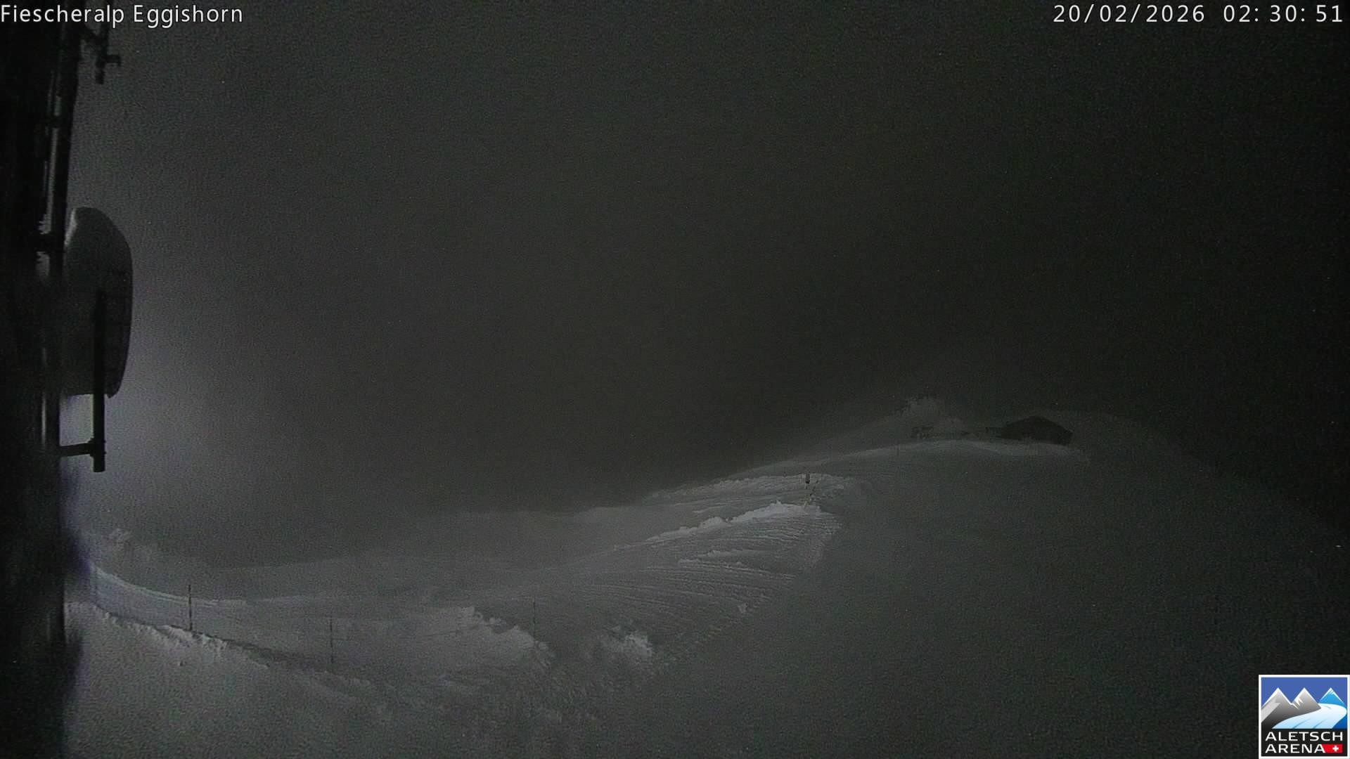 Archiv Foto Webcam Aletsch Arena: Grosser Aletschgletscher (Eggishorn)