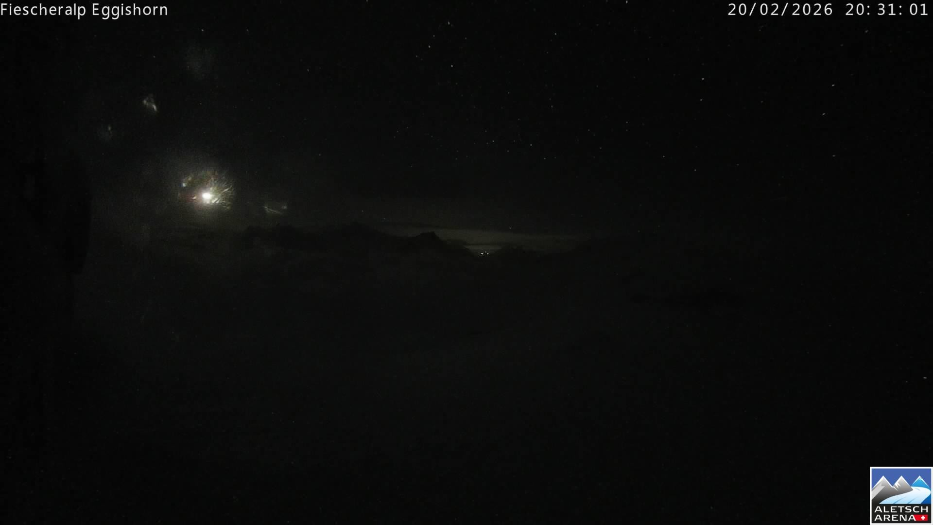 Archiv Foto Webcam Aletsch Arena: Grosser Aletschgletscher (Eggishorn)