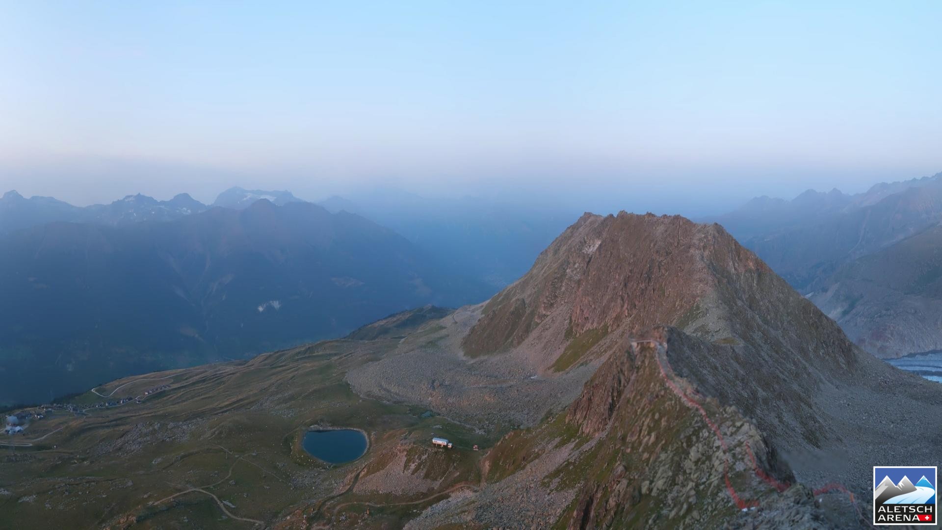 Archived image Aletsch Arena - Webcam Eggishorn