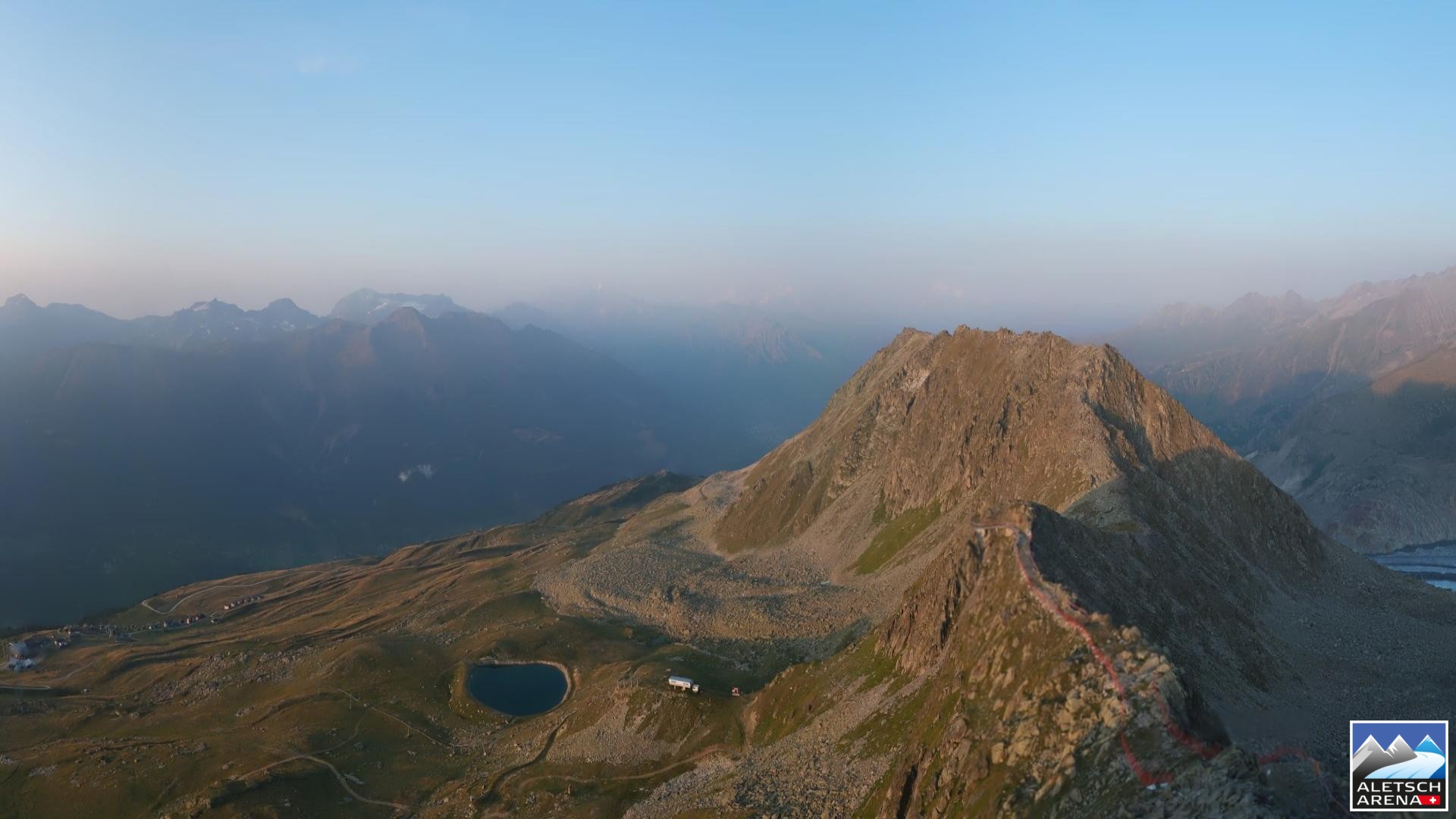 Archived image Aletsch Arena - Webcam Eggishorn