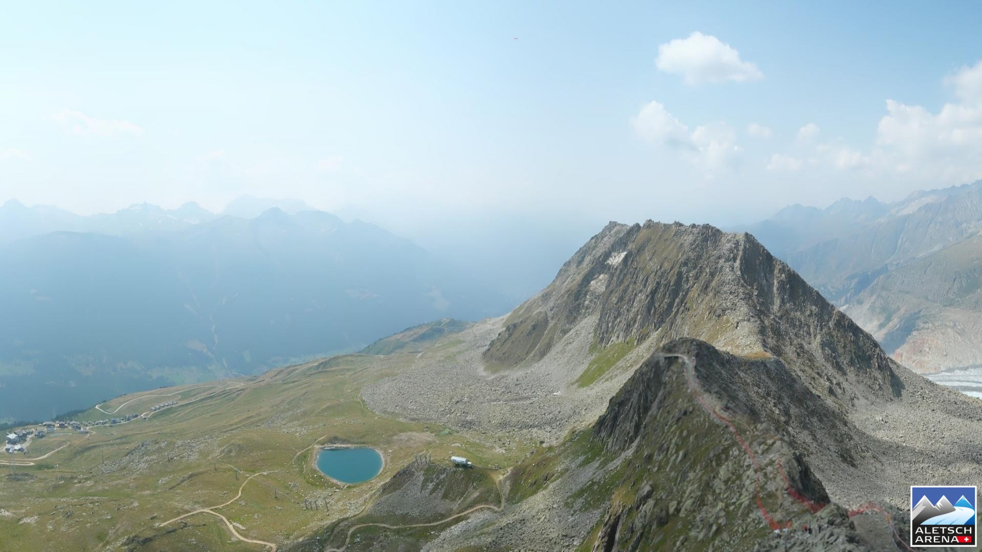 Archived image Aletsch Arena - Webcam Eggishorn