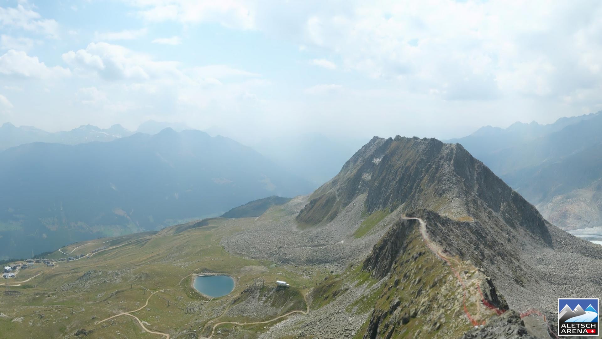 Archived image Aletsch Arena - Webcam Eggishorn