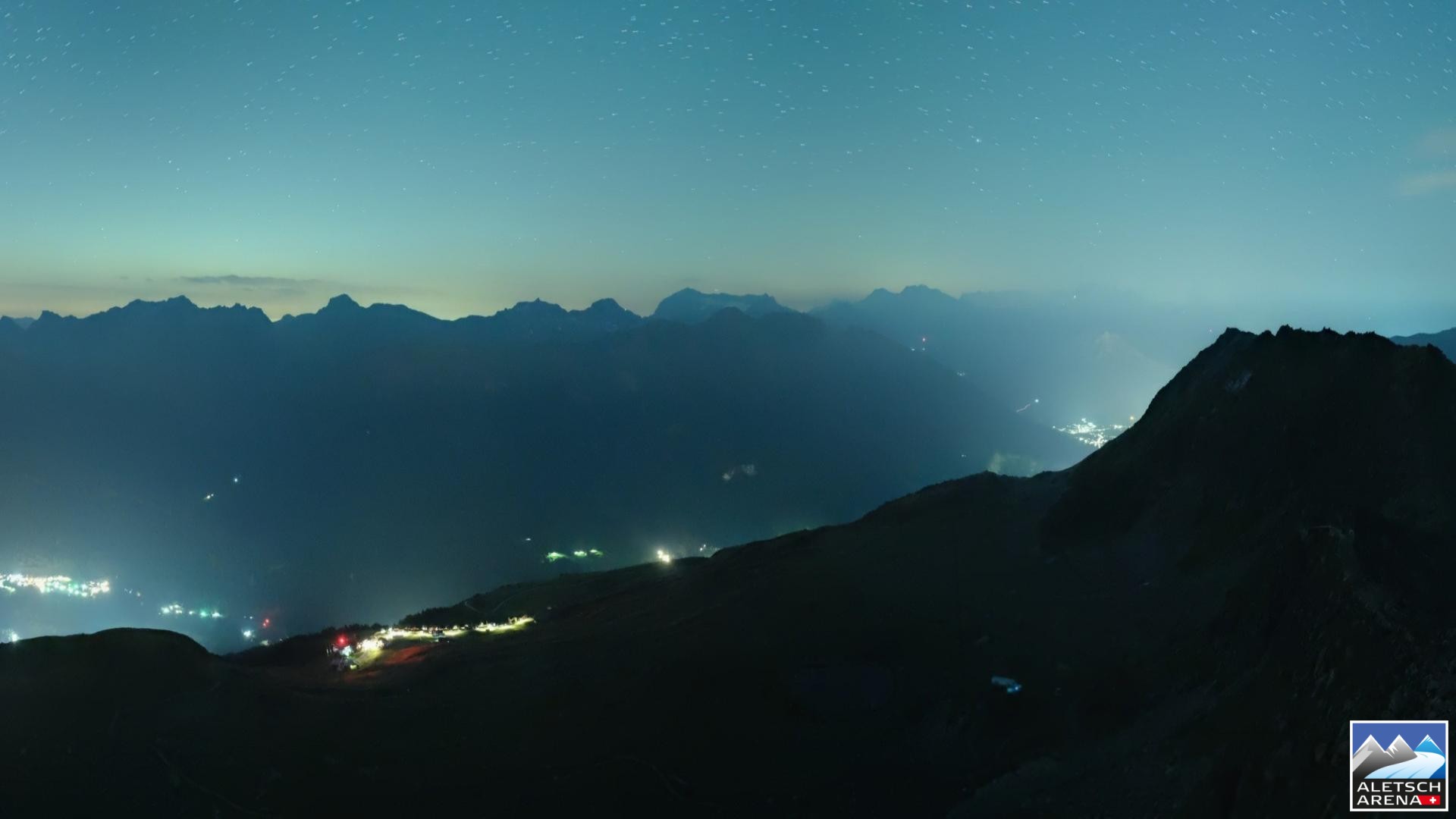 Archiv Foto Webcam Aletsch Arena: Grosser Aletschgletscher (Eggishorn)