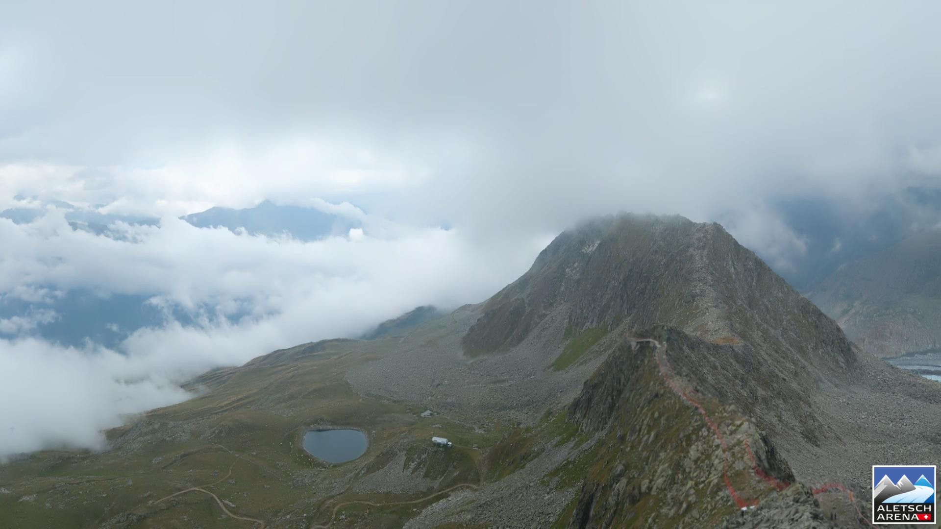 Archived image Aletsch Arena - Webcam Eggishorn