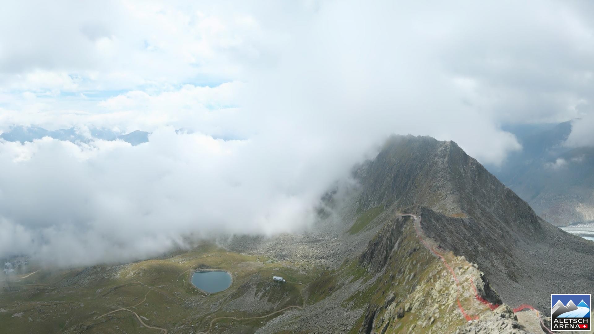 Archived image Aletsch Arena - Webcam Eggishorn